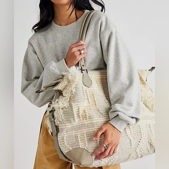 Free People Quick Trip Weekender (NWT) - Picture 1 of 8